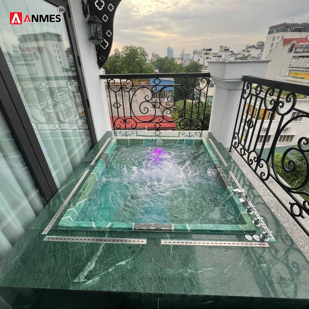 Bể Sục Jacuzzi Thiết Kế A1614
